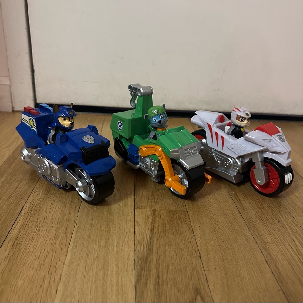 Paw Patrol Moto Pups Pull-Back Motorcycles